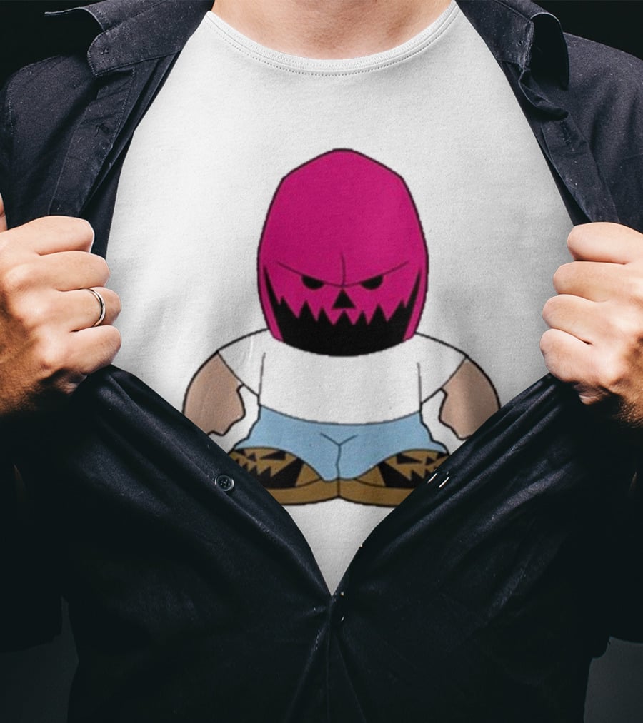 Abbitt 730 Dude Babbitt Revived Pink Mask Character T-Shirt