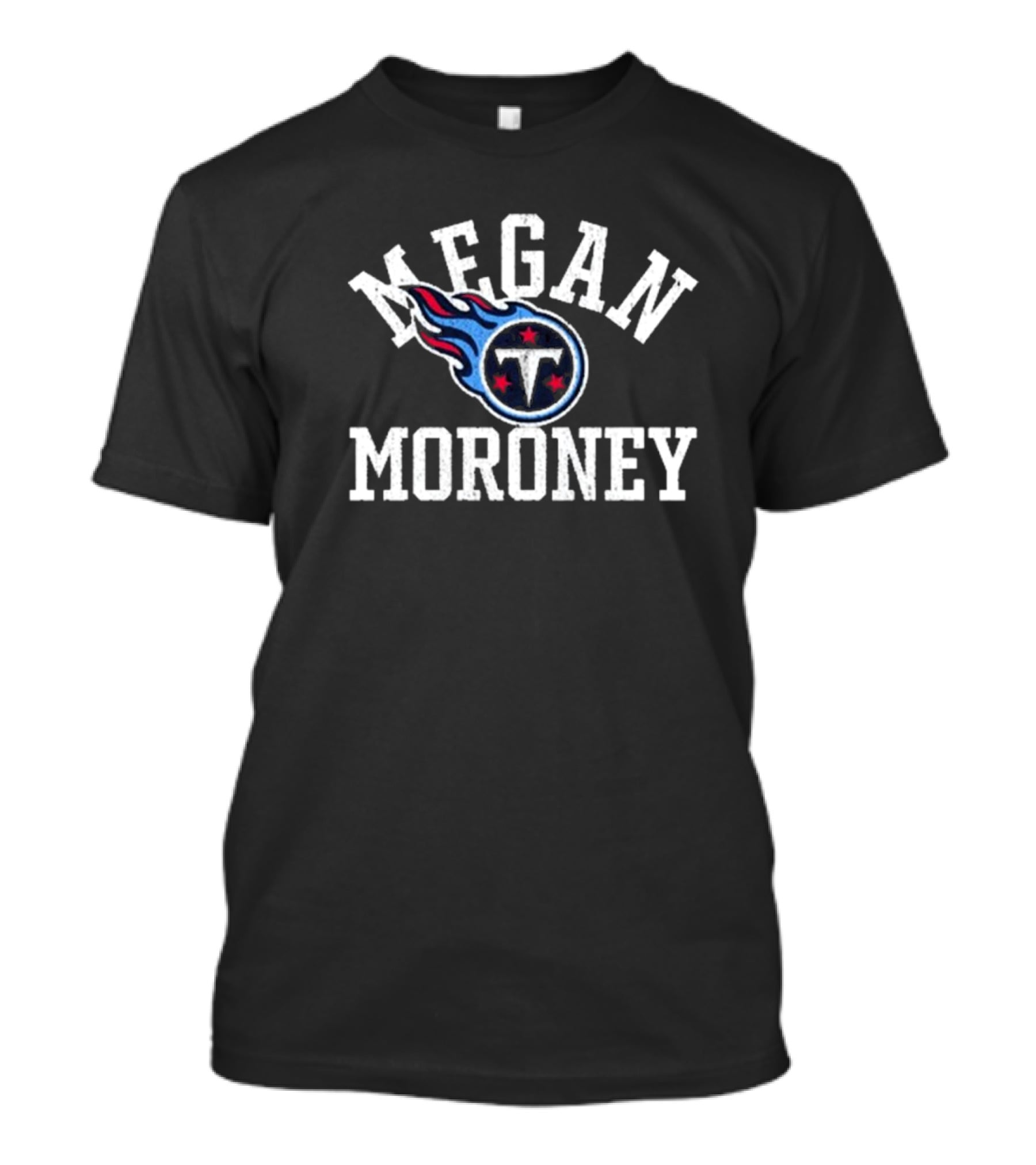 Megan Moroney Tennessee Titans Varsity Block Exclusive T-Shirt