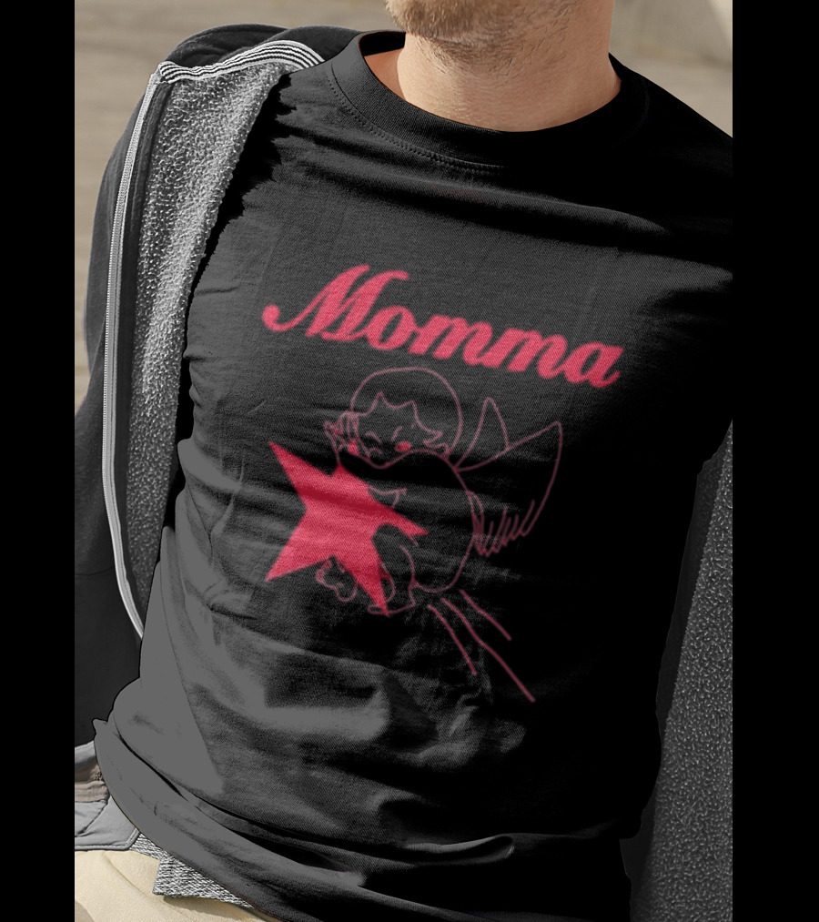 Momma Cupid Star Baby T-Shirt