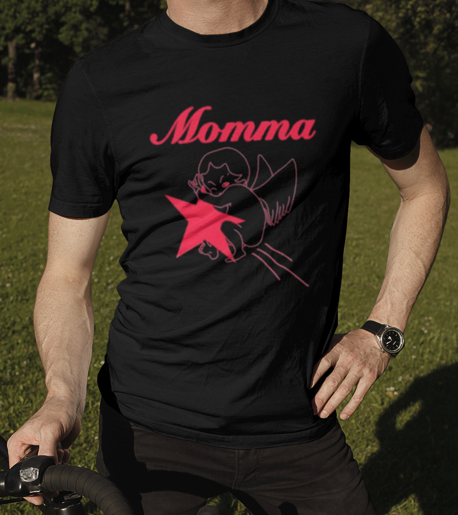 Momma Cupid Star Baby T-Shirt