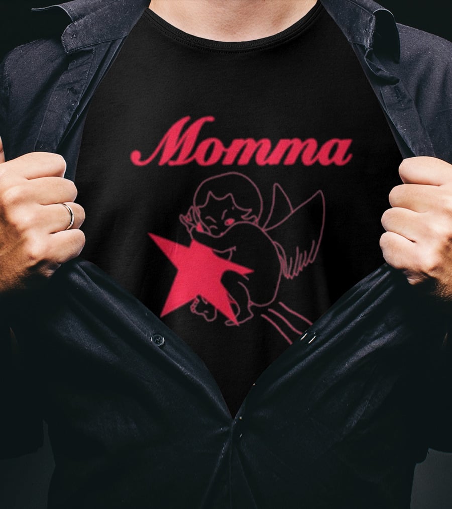 Momma Cupid Star Baby T-Shirt