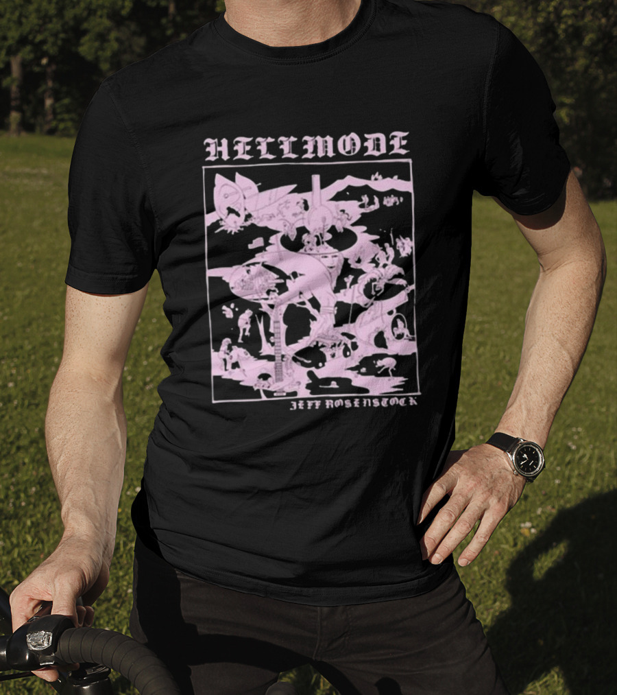 Hellmode Jeff Rosenstock Medieval Chaos Scene T-Shirt