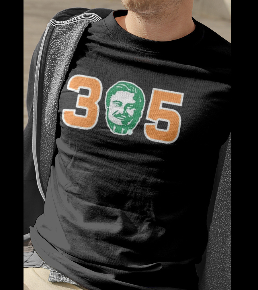 Area Code 305 Flanigan's Miami Sports Legacy T-Shirt