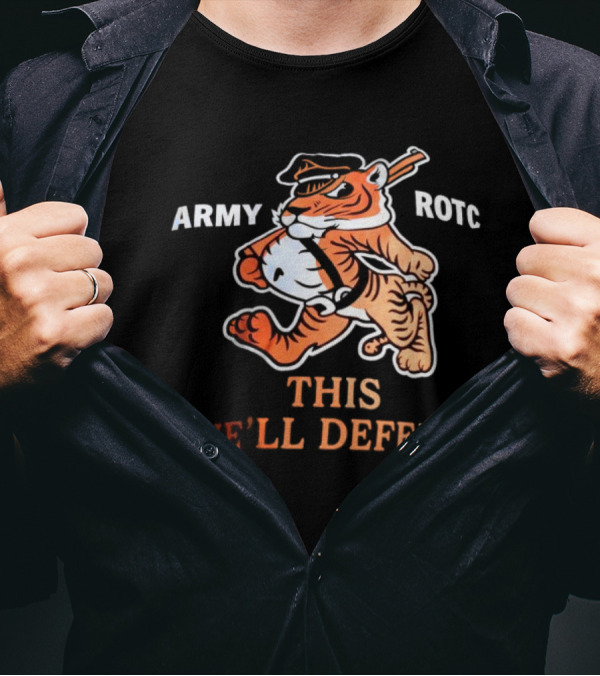 Clemson Tigers Army ROTC Mascot This We’ll Defend T-Shirt