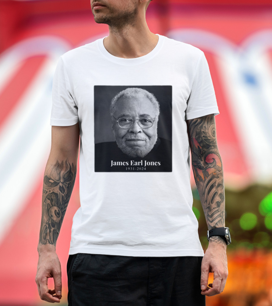 James Earl Jones 1931-2024 Memorial Image T-Shirt