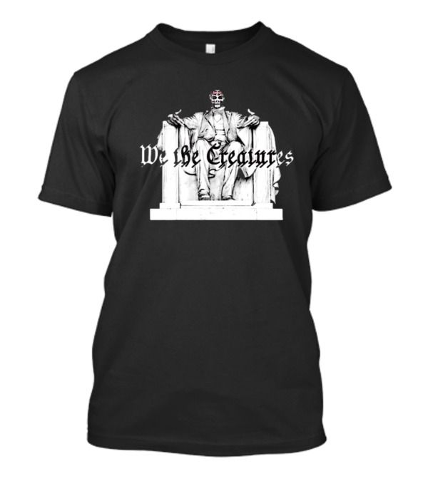 We The Creatures Jeff Hardy 2024 Skeleton Lincoln Memorial T-Shirt