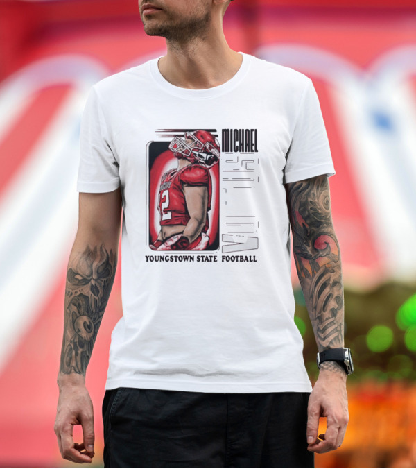 Premium T-Shirt: Michael Voitus Youngstown State Football Player T-Shirt Michael Voitus Youngstown State Football Player T-Shirt