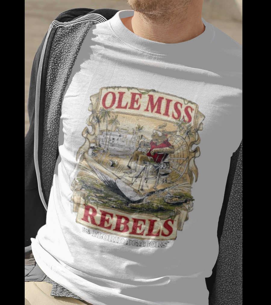Ole Miss Rebels Vs. Florida Gators Game Day T-Shirt