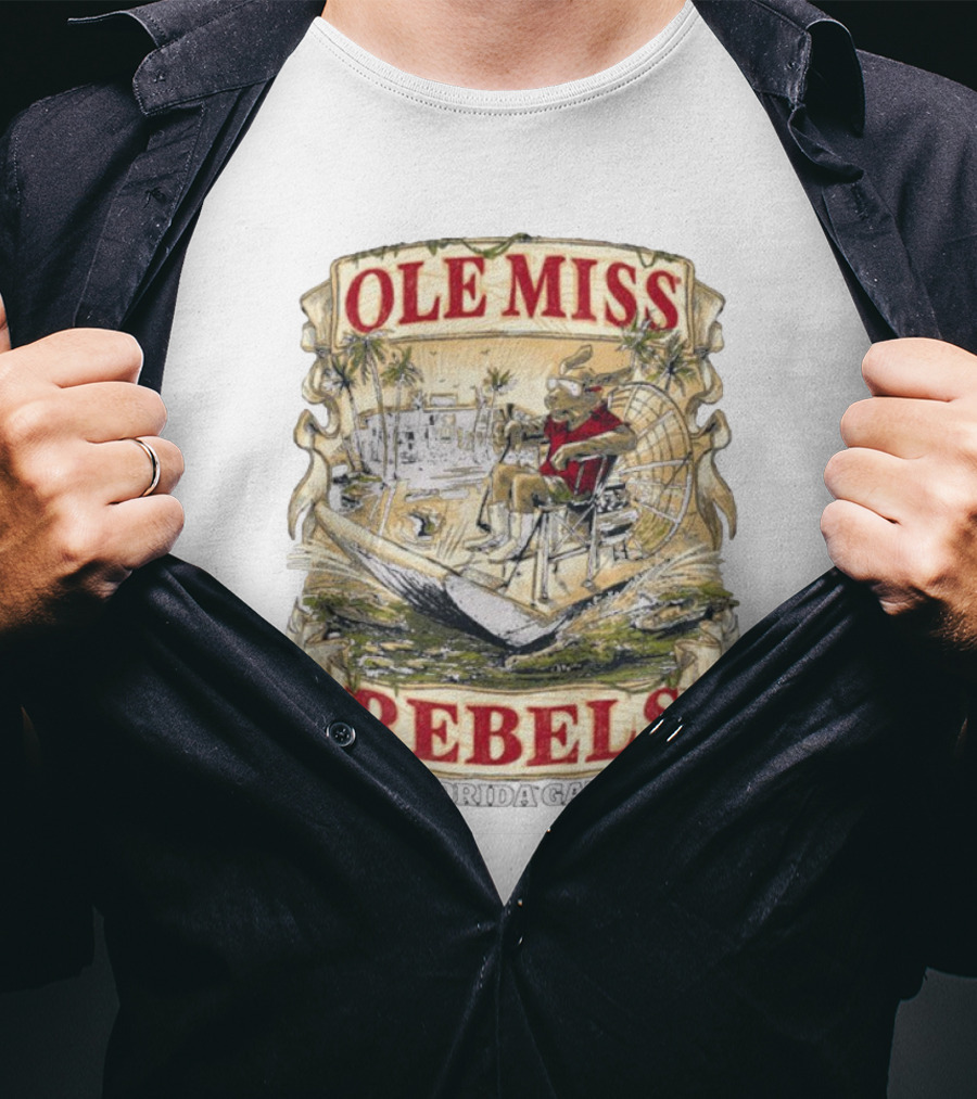 Ole Miss Rebels Vs. Florida Gators Game Day T-Shirt