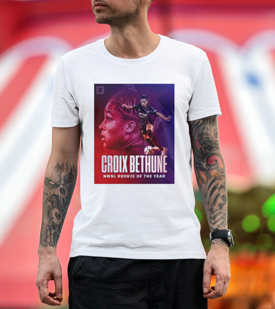 Croix Bethune NWSL Rookie of the Year T-Shirt
