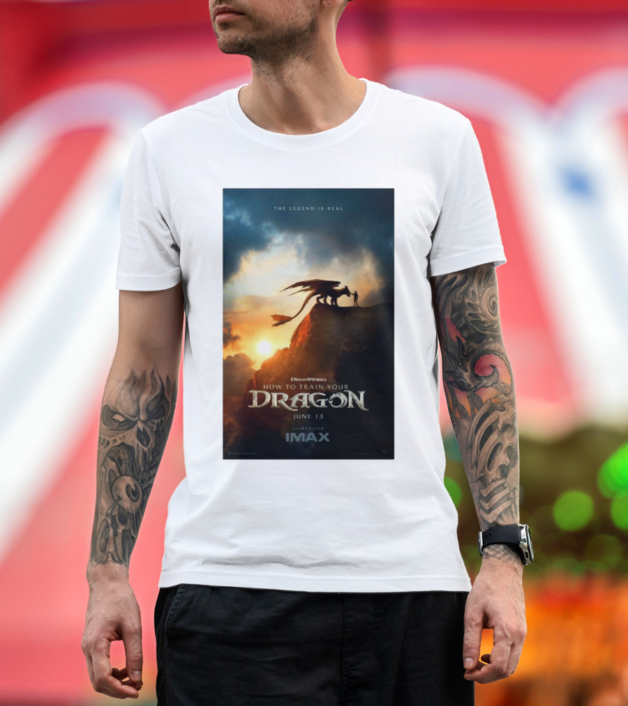 DreamWorks How To Train Your Dragon The Legend Is Real June 13 IMAX Release T-Shirt