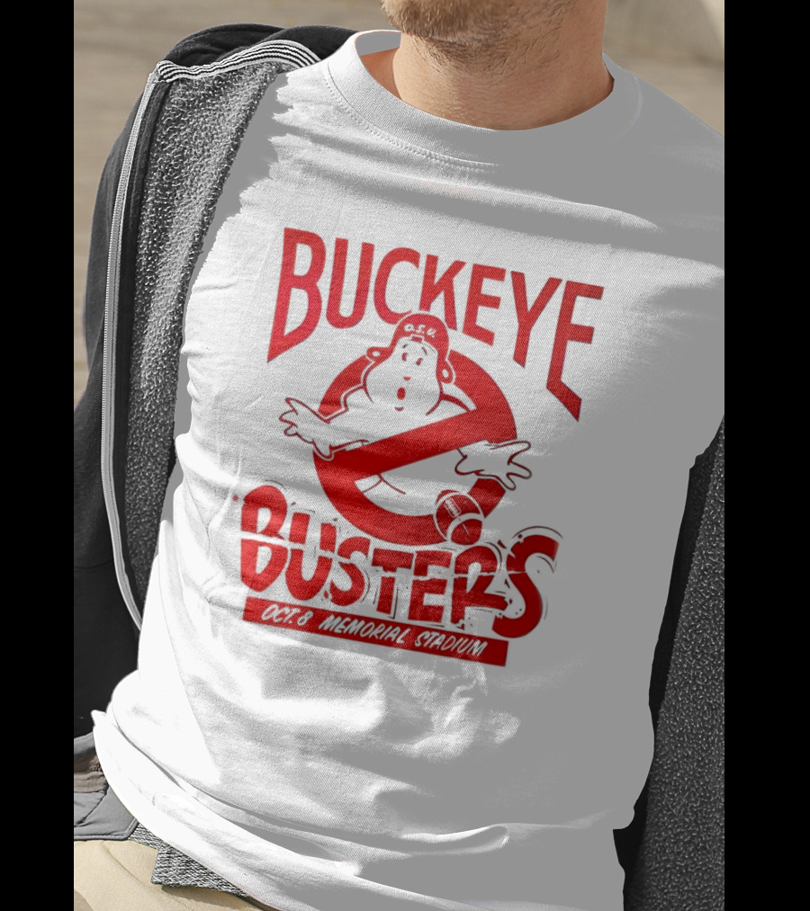 Buckeye Busters Oct 8 Memorial Stadium Indiana Hoosiers OSU T-Shirt