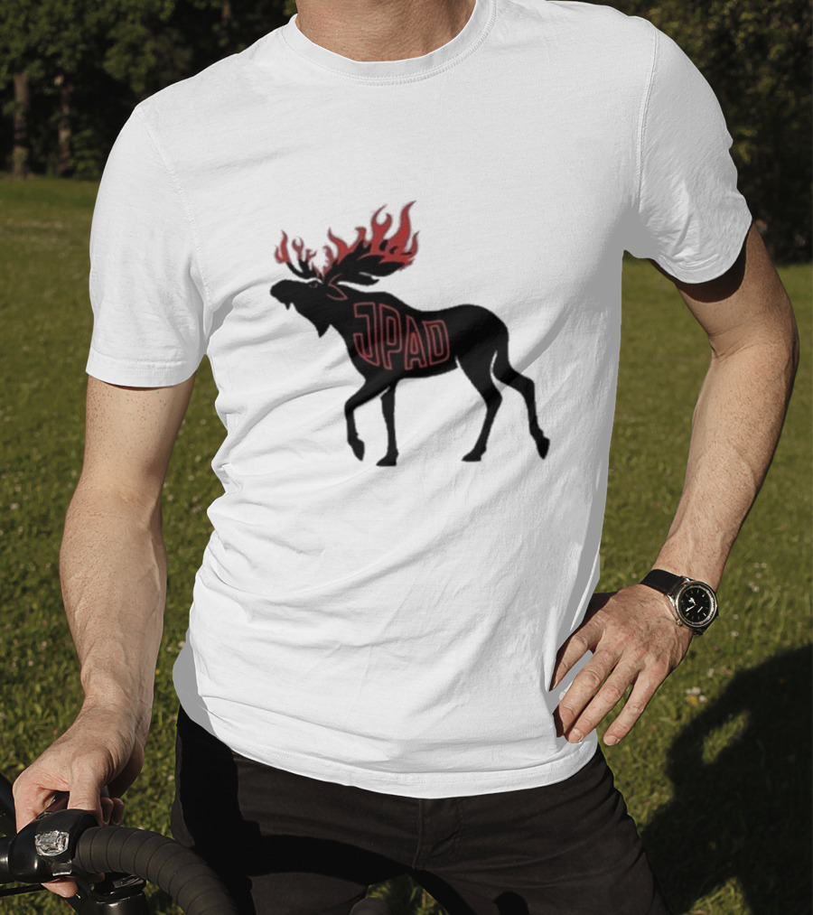 JPAD Flaming Moose Design Jared Jpad Padalecki T-Shirt