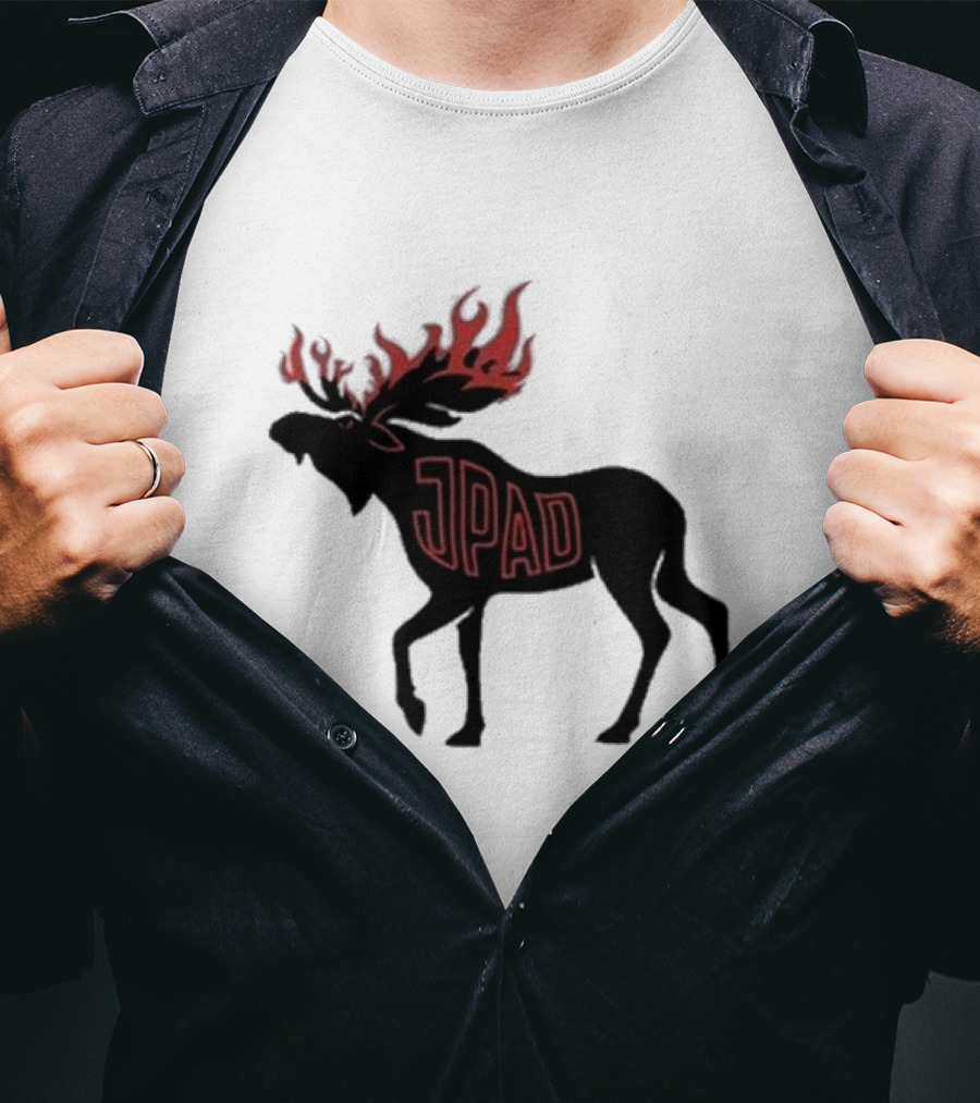 JPAD Flaming Moose Design Jared Jpad Padalecki T-Shirt