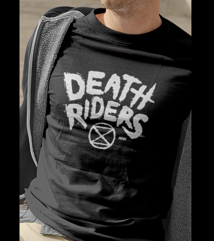 Death Riders AEW Crossed Circle T-Shirt