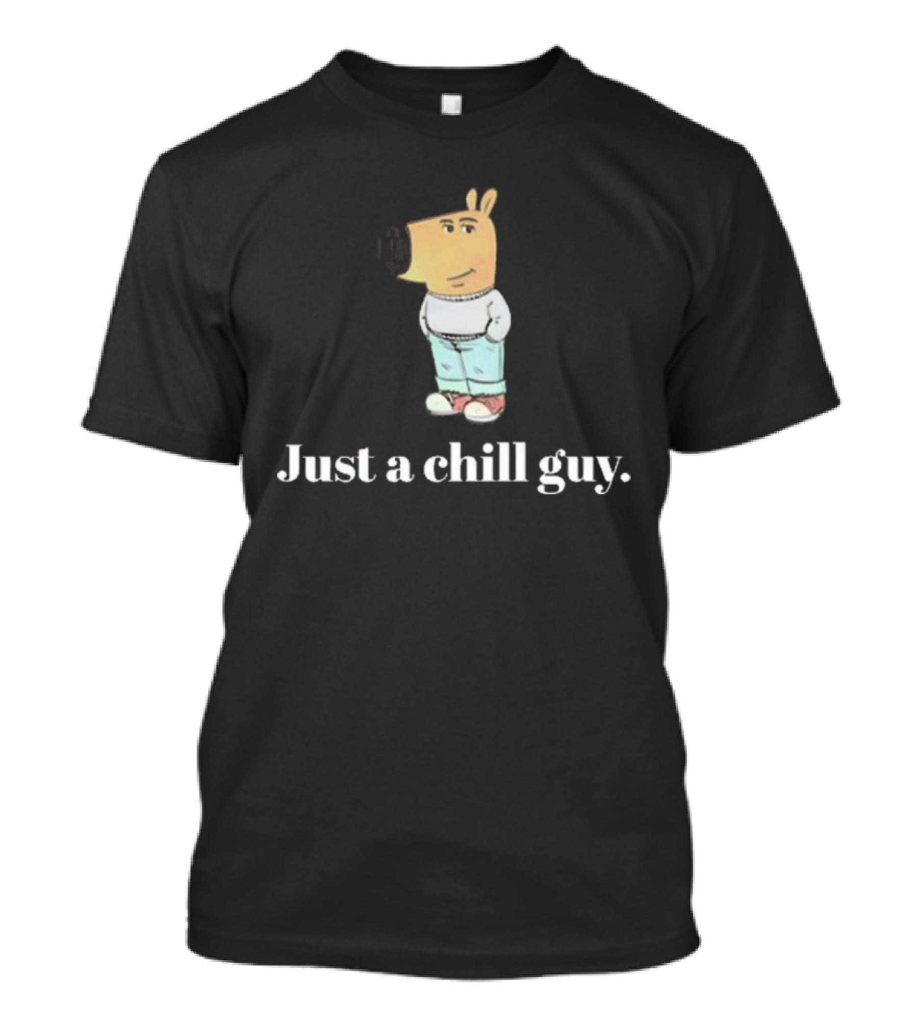 Just A Chill Guy Krone Relaxed Character T-Shirt
