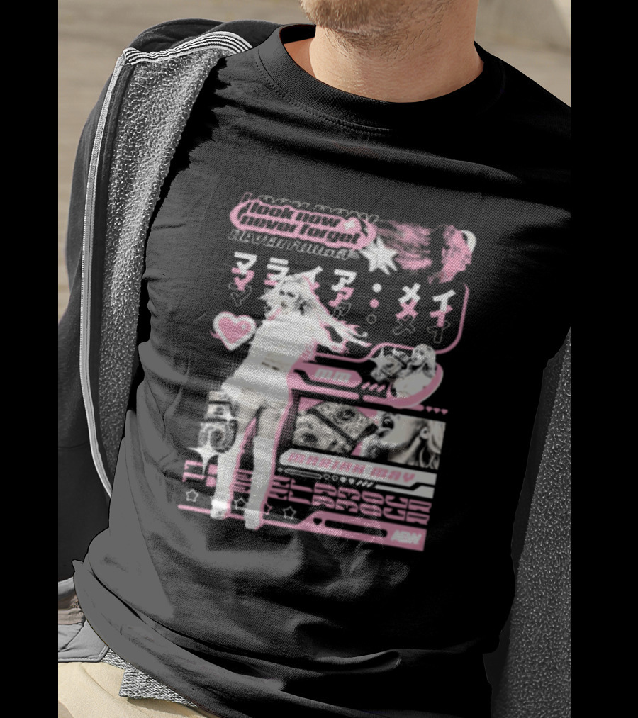 Mariah May Look Now Never Forget AEW MM T-Shirt