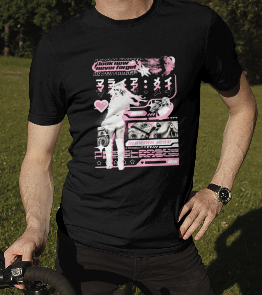 Mariah May Look Now Never Forget AEW MM T-Shirt