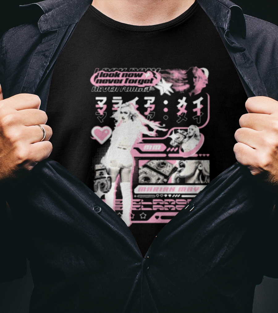 Mariah May Look Now Never Forget AEW MM T-Shirt