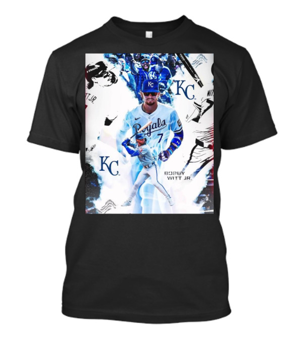 Bobby Witt Jr. Kansas City Royals MLB KC Royals Star Highlights T-Shirt