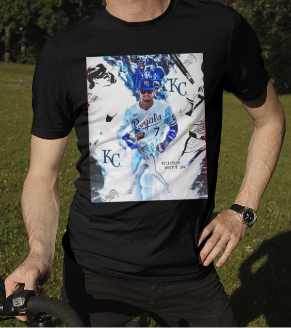 Bobby Witt Jr. Kansas City Royals MLB KC Royals Star Highlights T-Shirt