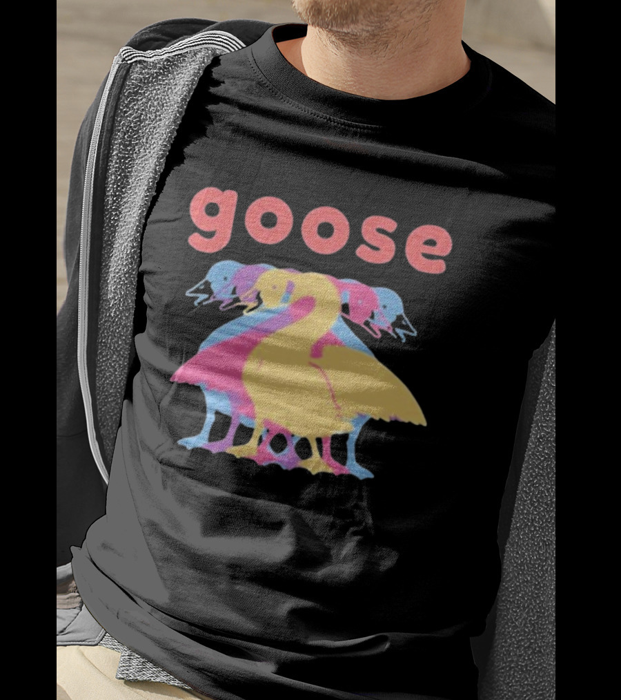Goose 5 Multi-Colored Layered T-Shirt