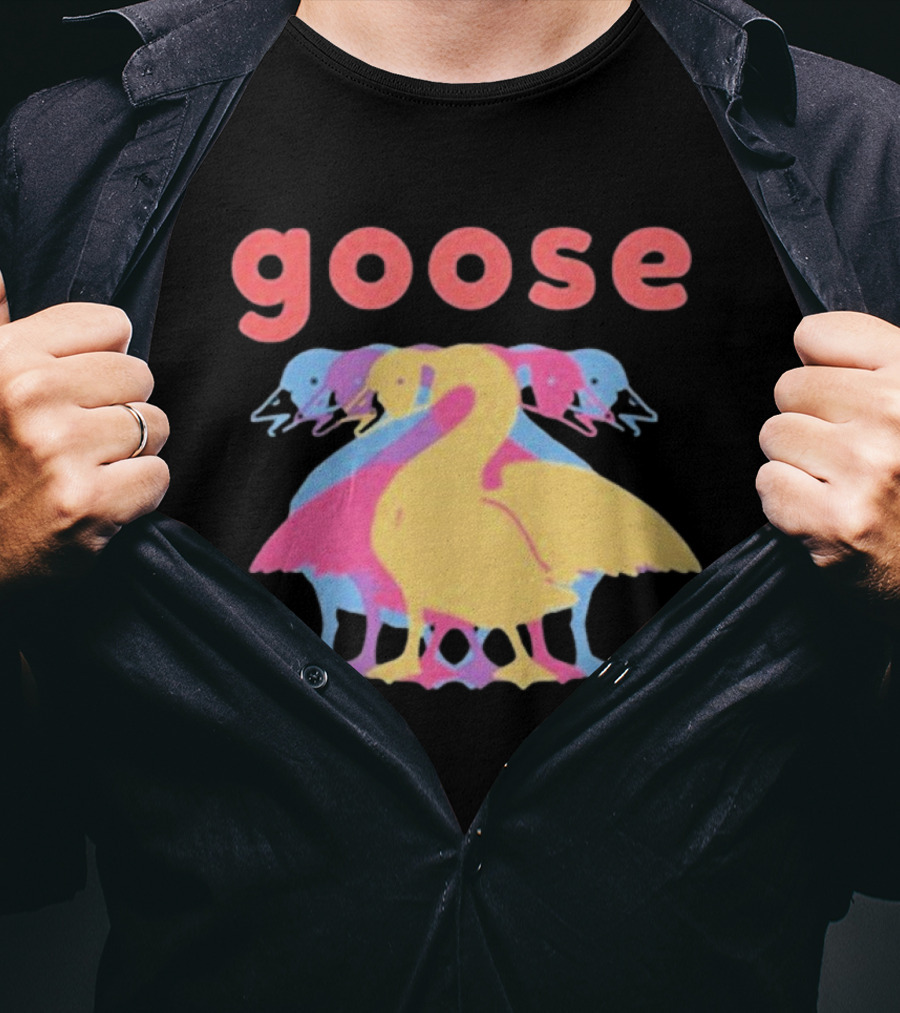 Goose 5 Multi-Colored Layered T-Shirt