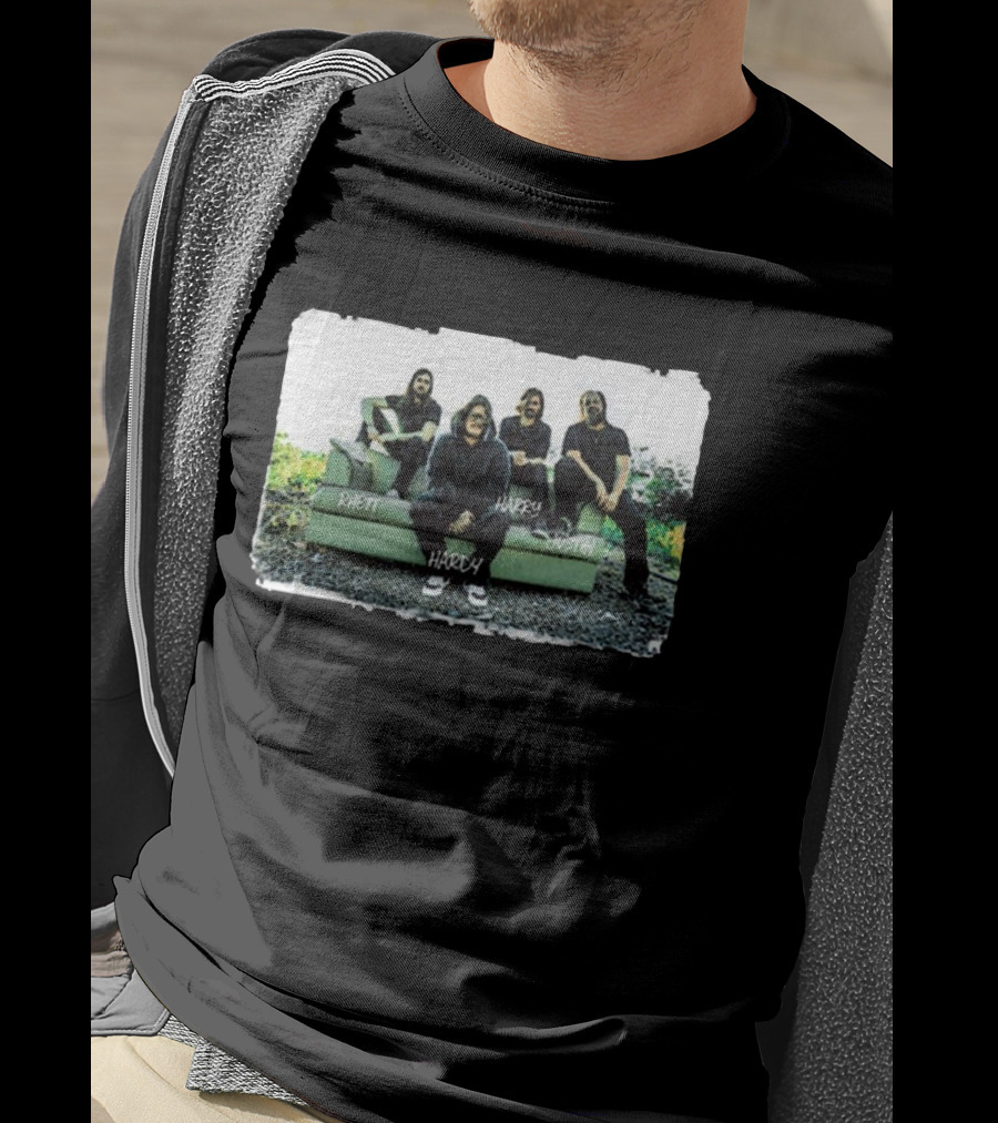 Rhett Hardy Harry Justin Band Photo T-Shirt