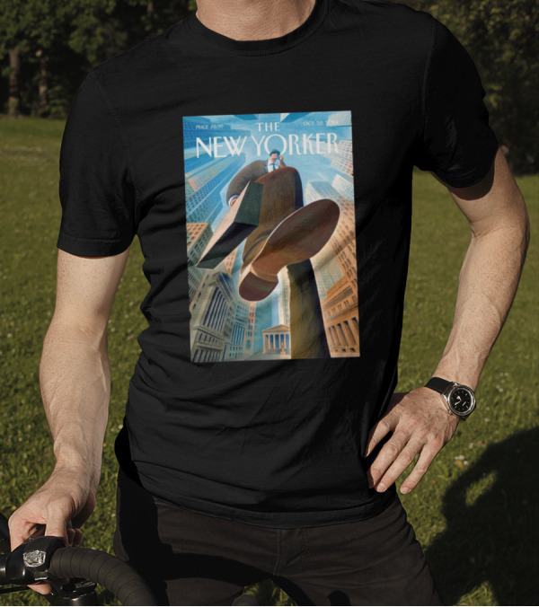 Eric Drooker Stomping Through Skyscrapers The New Yorker Oct 28 T-Shirt