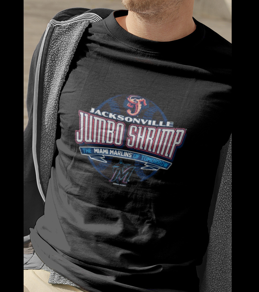 Jacksonville Jumbo Shrimp The Miami Marlins Of Tomorrow T-Shirt