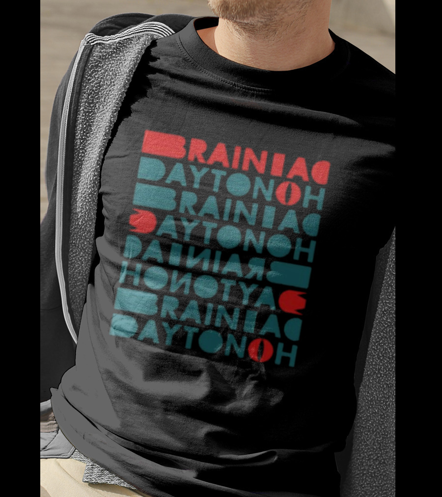Brainiac Daytonoh Repeated Pattern Featuring Justin Pierre T-Shirt