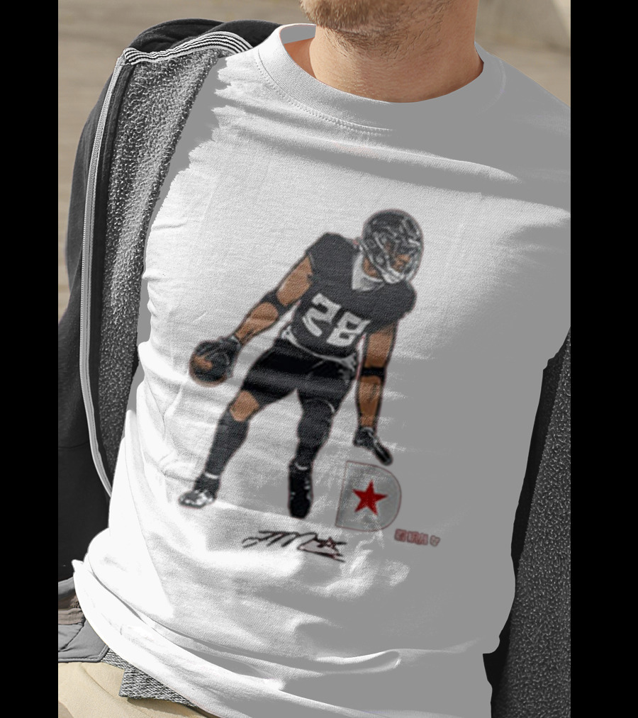 Joe Mixon 28 Houston Texans NFL Signature Player T-Shirt