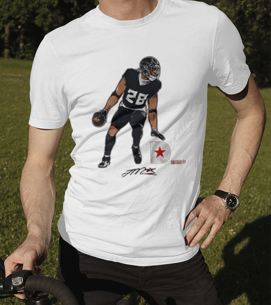 Joe Mixon 28 Houston Texans NFL Signature Player T-Shirt