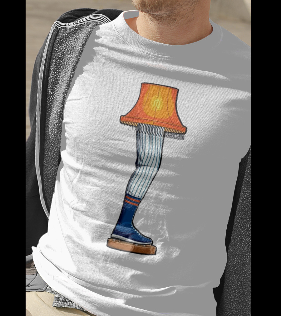 LGM Leg Lamp New York Mets MLB Baseball T-Shirt