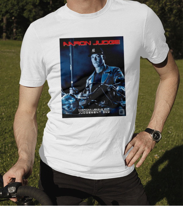 Aaron Judge New York Yankees American League MVP Judgement Day 2024 MLB T-Shirt