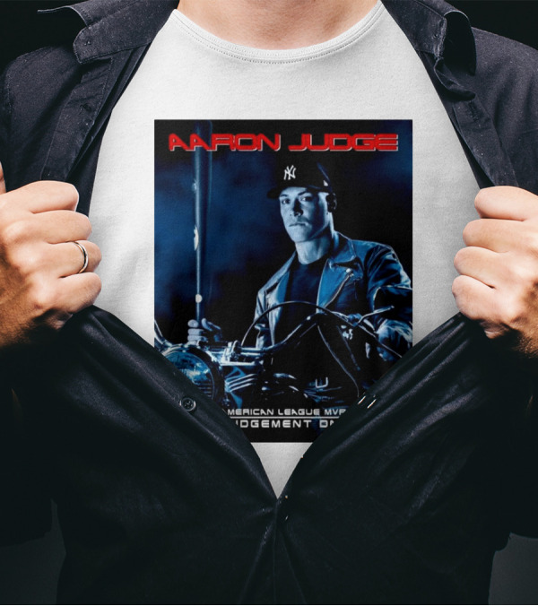 Aaron Judge New York Yankees American League MVP Judgement Day 2024 MLB T-Shirt