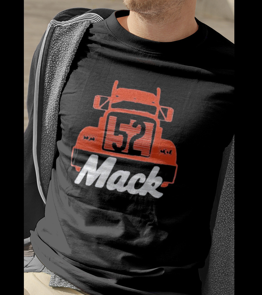 Mack Truck 52 Classic Red Semi Front T-Shirt
