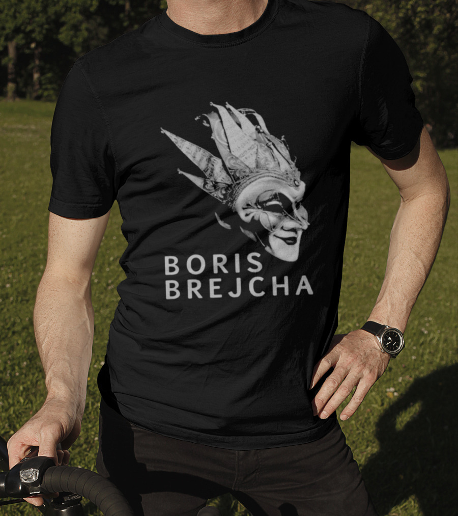Boris Brejcha Joker Mask Monochrome Music Concept T-Shirt