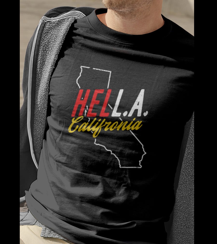 Hella California L.A. Dead Island 2 T-Shirt