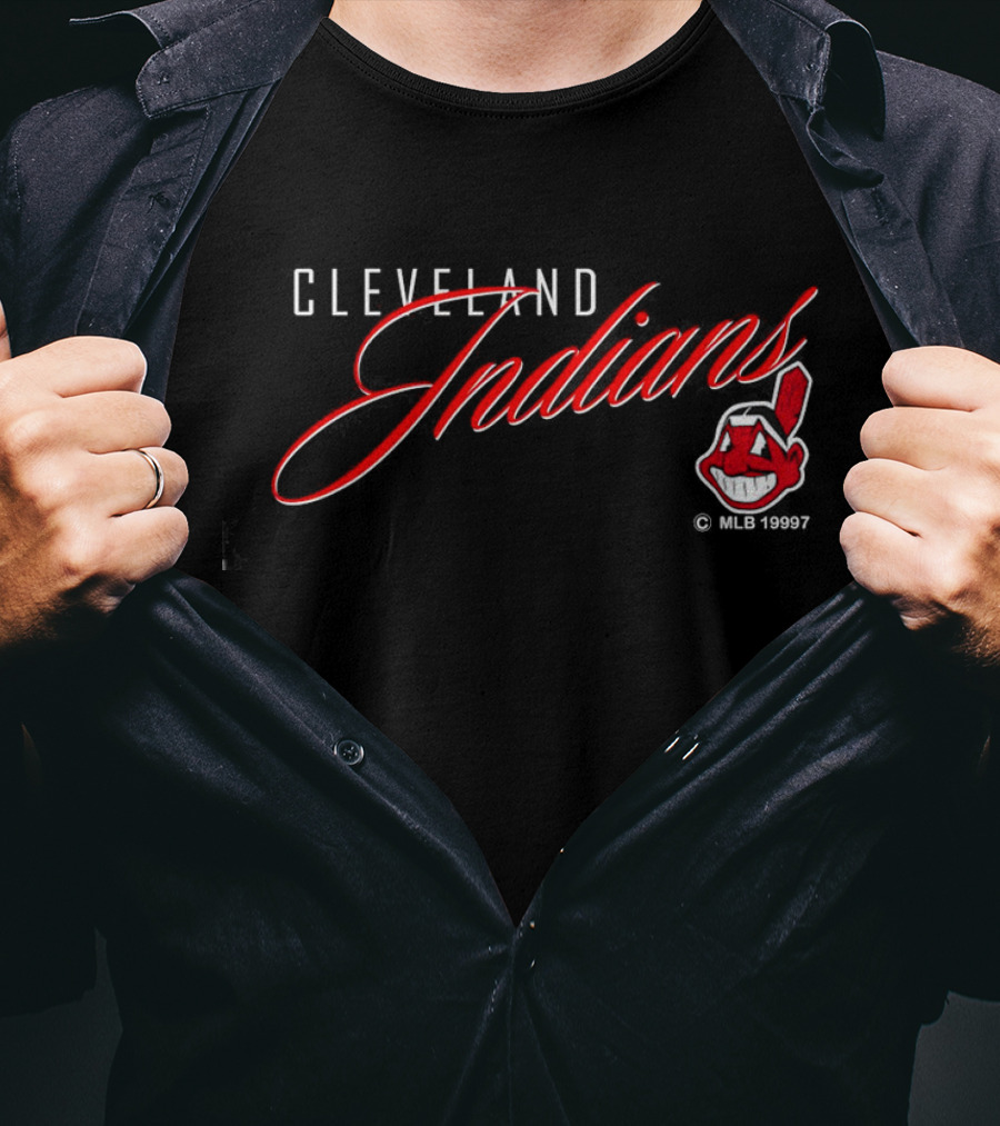 Cleveland Indians 1997 MLB Classic Iconic T-Shirt