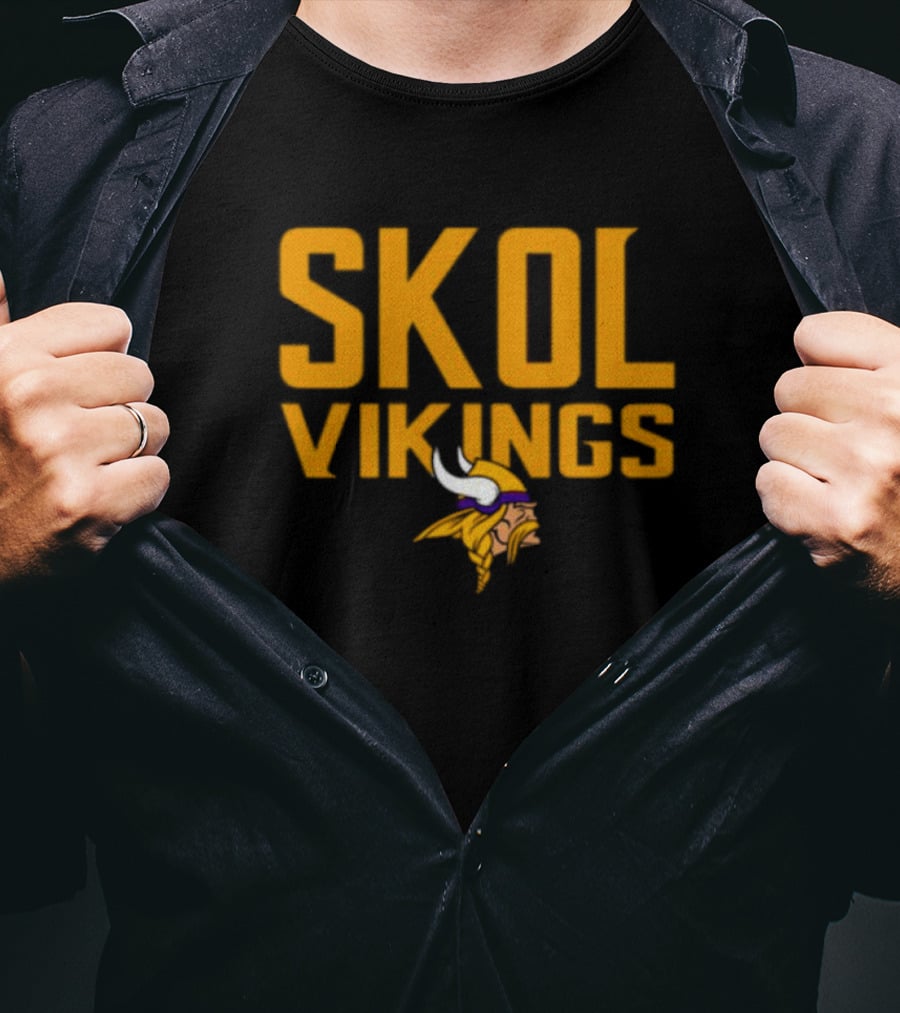 SKOL Vikings Minnesota Vikings Logo Iconic T-Shirt