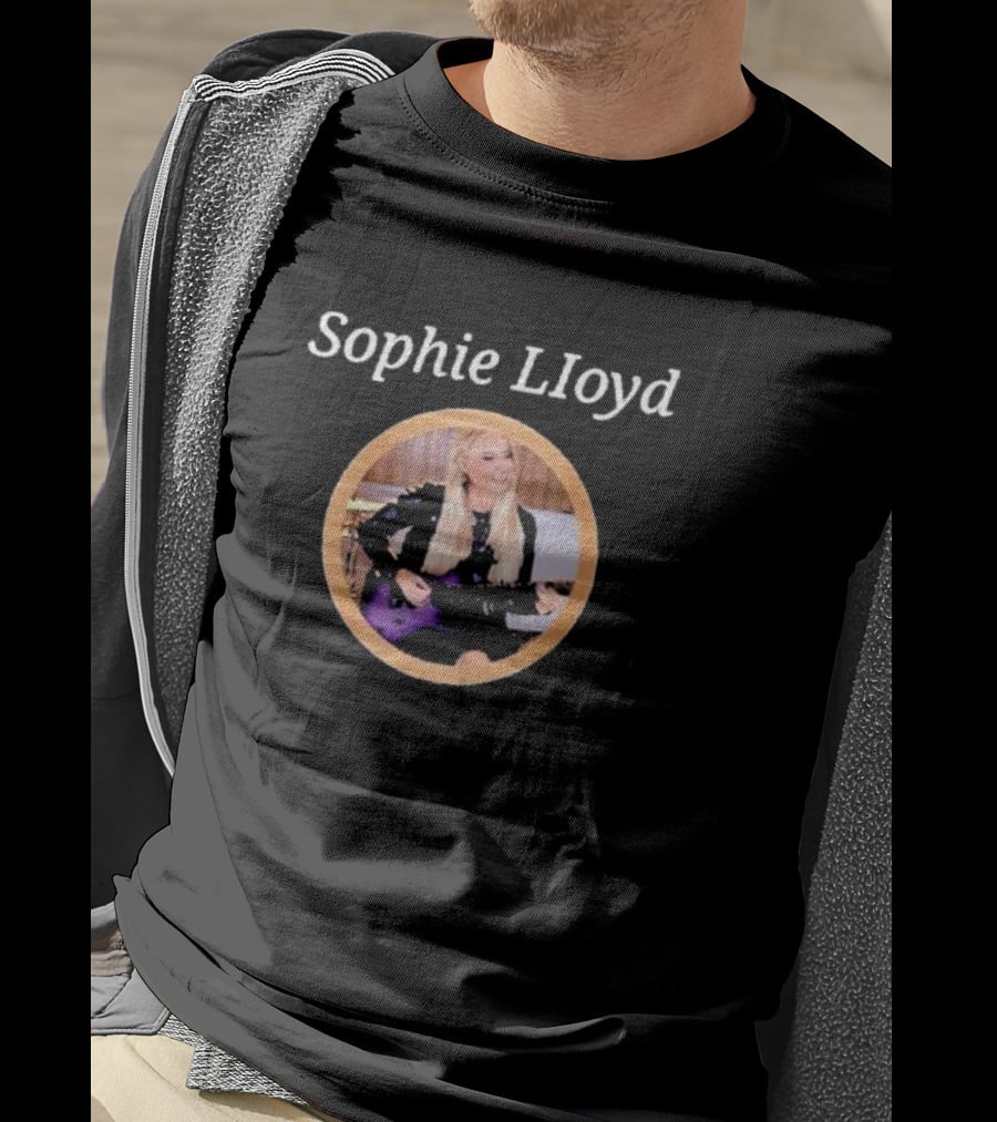 Sophie Lloyd Purple Guitar Performance T-Shirt