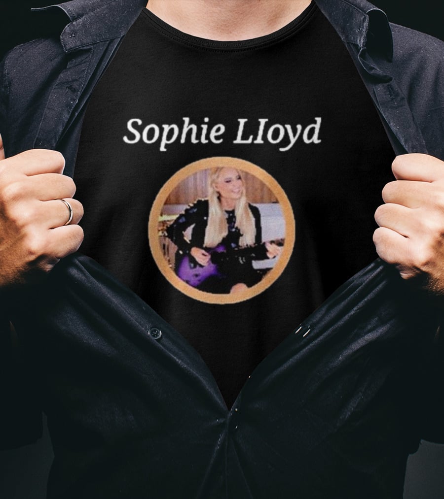 Sophie Lloyd Purple Guitar Performance T-Shirt