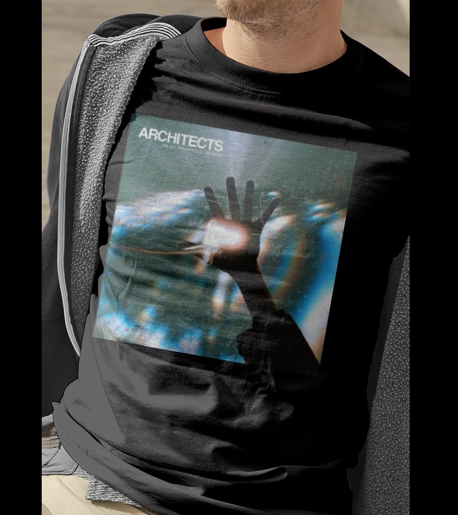 ARCHITECTS The Sky, The Earth And All Between Hand Through Light Rays T-Shirt