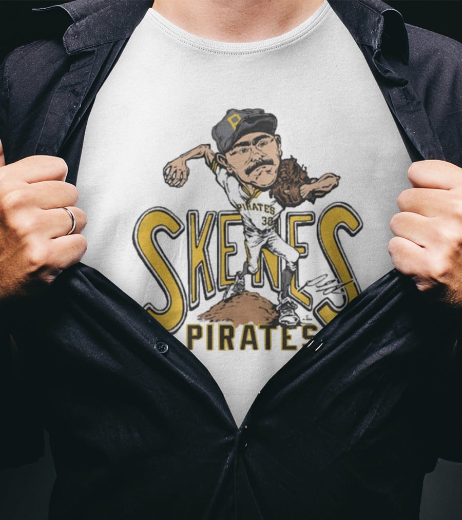 Skenes Pirates Paul Skenes Pittsburgh Pirates 38 T-Shirt
