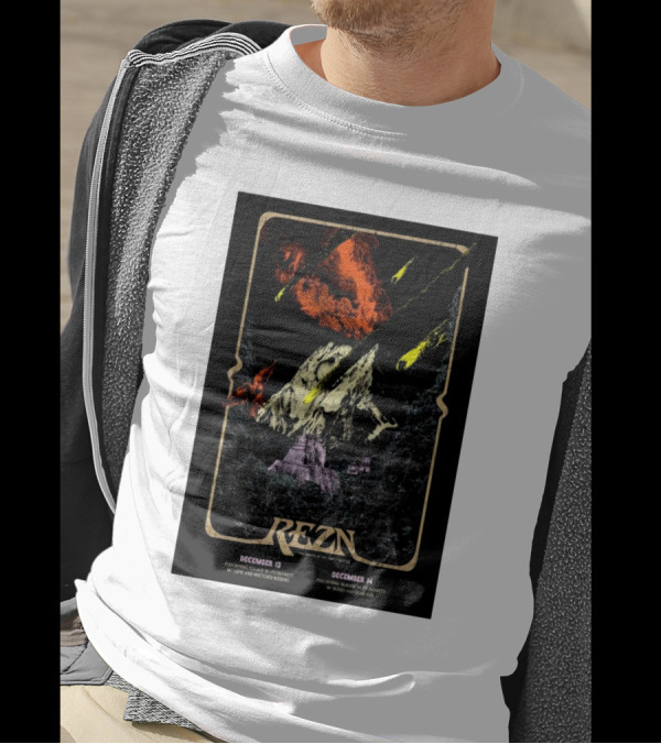 REZN Chicago Live At The Empty Bottle December 13-14 2024 Tour With BELLHEAD, Neurons, Zilched, And More T-Shirt