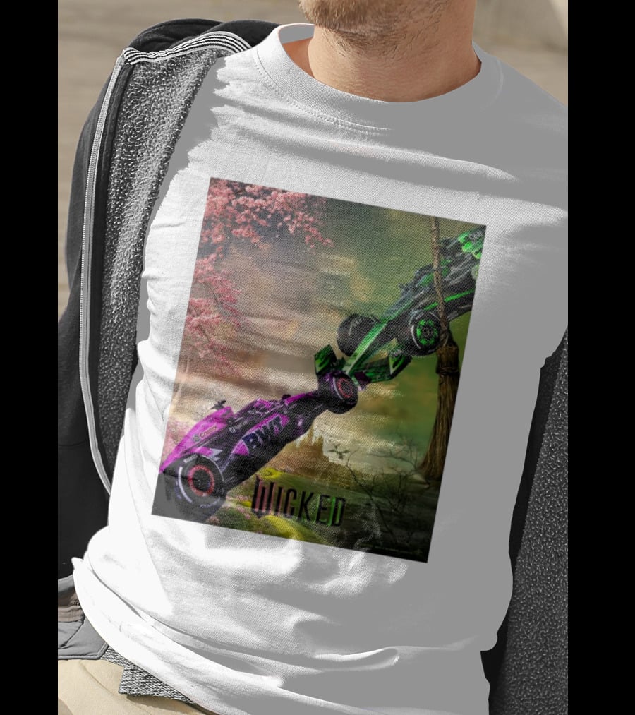 Wicked Everyone Deserves A Chance To Fly Racing Cars Vertical Sky Forest T-Shirt