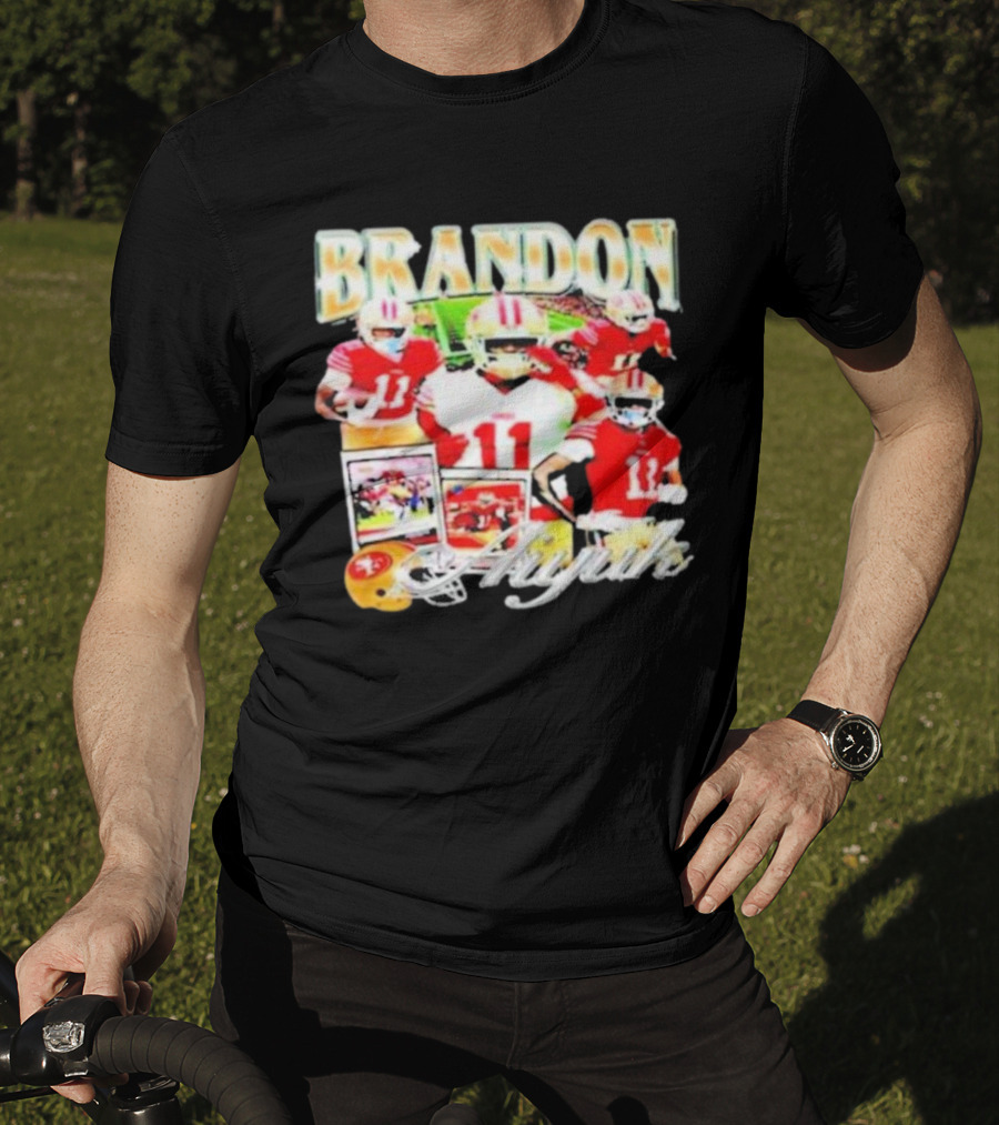 Brandon Aiyuk San Francisco 49ers Football Collage BA IGYB T-Shirt