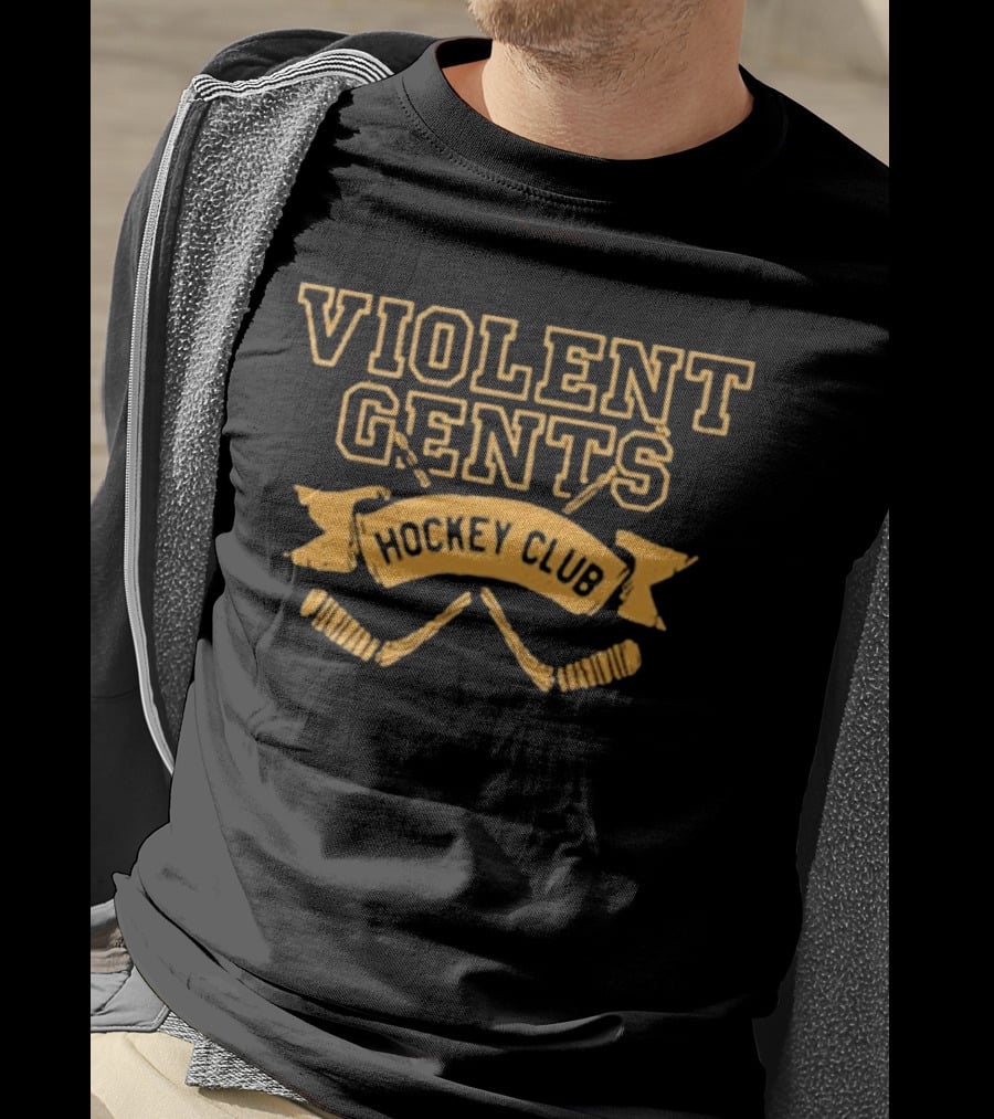 Violent Gents Hockey Club Bringin It Down T-Shirt
