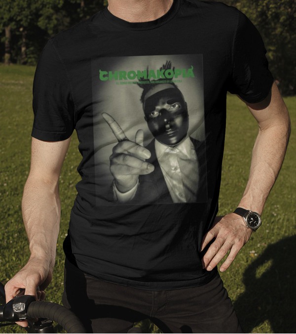 Chromakopia All Songs Written Produced And Arranged By John Cole Masked Figure Suit Finger Pointing T-Shirt